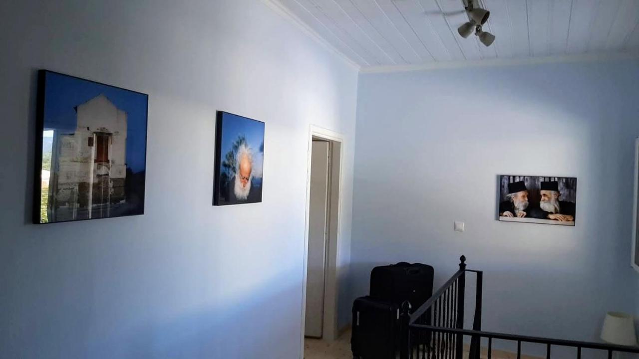 Villa Aspros - Traditionell, Ruhig Und Strandnah เลียปาเดส ภายนอก รูปภาพ